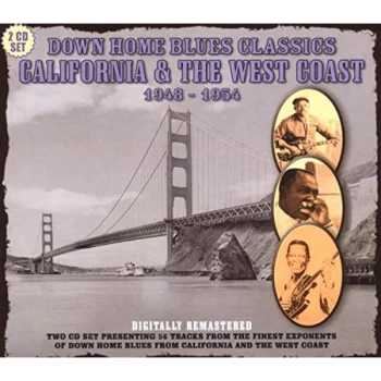 Image of Various Artists - Down Home Blues West Coast California CD