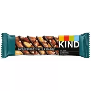 Image of Kind Dark Chocolate Nuts & Sea Salt Bar - 40g x 12 - 702232