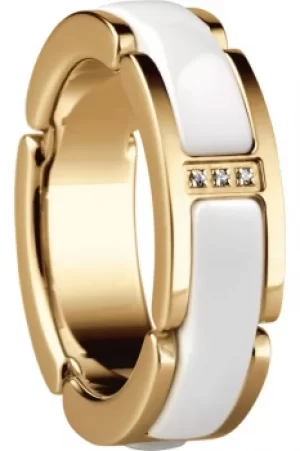 Image of Bering Jewellery Link Ring Size P JEWEL 502-25-85