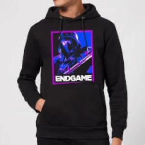 Image of Avengers Endgame Ronin Poster Hoodie - Black