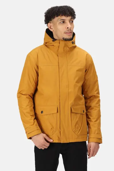 Image of Regatta 'Sterlings III' Waterproof Jacket Burnt Orange