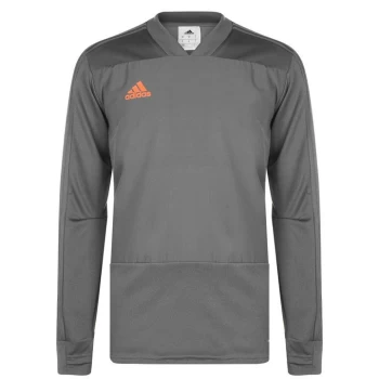 Image of adidas Training Top Mens - Grey