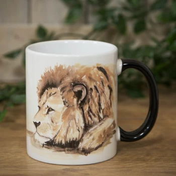 Image of Meg Hawkins Mug - Lion