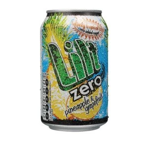 Image of Lilt Zero Diet Soft Drink Can 330ml Pack of 24