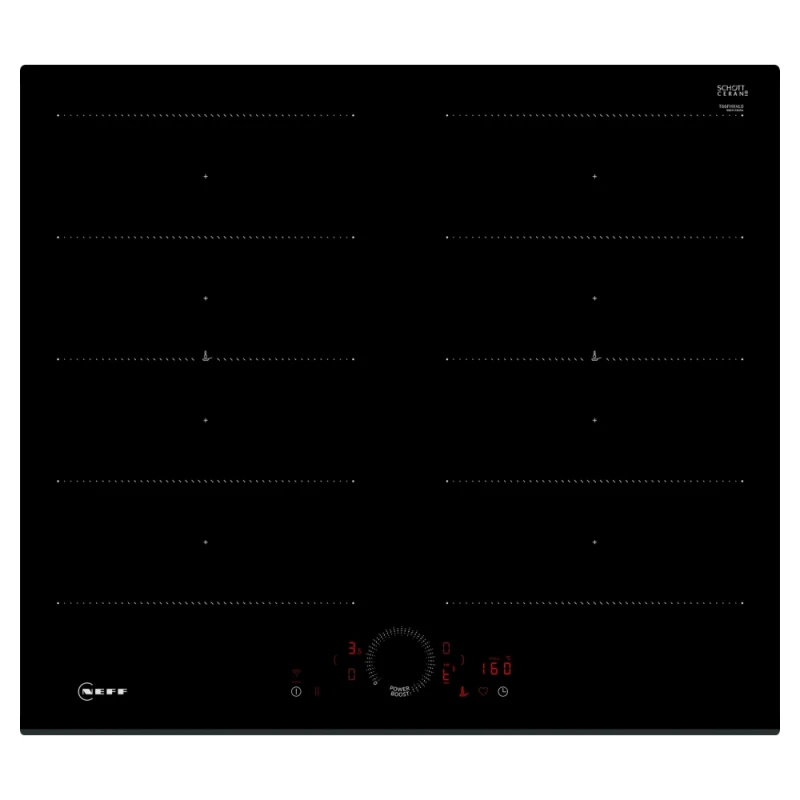 Image of Neff T66FHX4L0 N70 Series 60cm 4 Zone Induction Hob - Black T66FHX4L0 Black