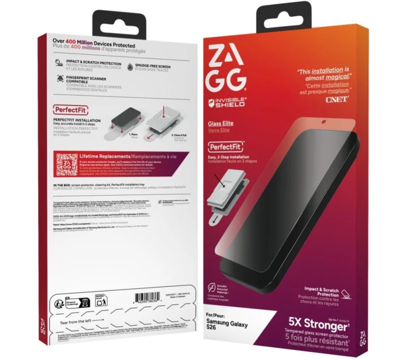 Image of InvisibleShield Glass Elite For Galaxy S26