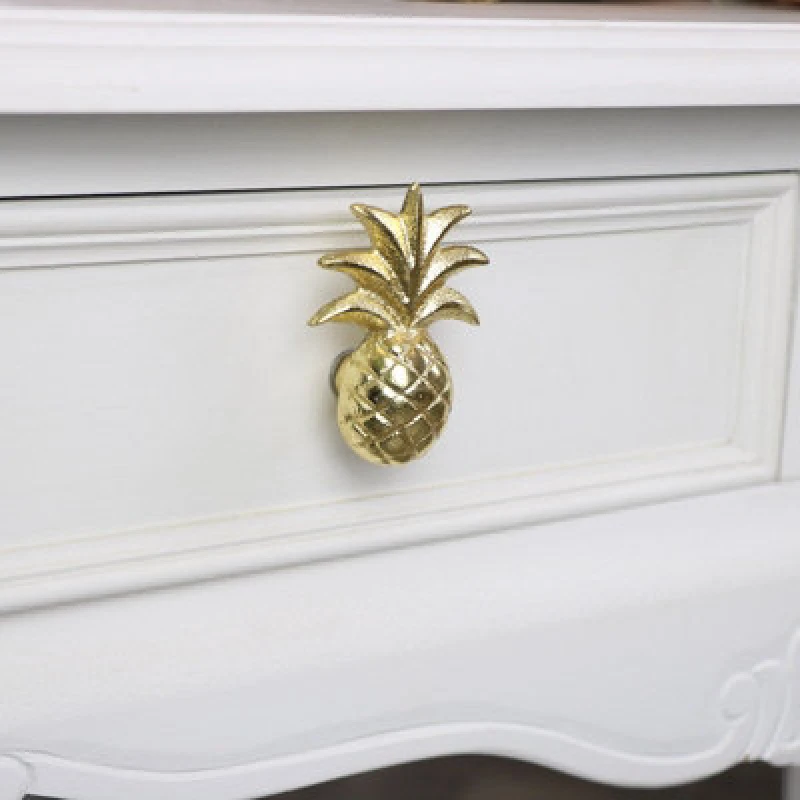 Image of Melody Maison Gold Pineapple Drawer Knob Gold