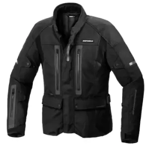 Image of Spidi Traveler 3 Black Motorcycle Jacket XL