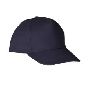 Image of SOLS Unisex Sunny 5 Panel Baseball Cap (ONE) (French Navy)