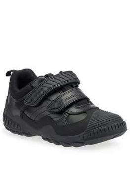 Image of Start-Rite Boys Extreme School Shoes - Black Leather