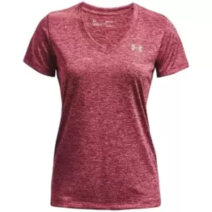 Image of Under Armour Tech Twist T Shirt Ladies - Red