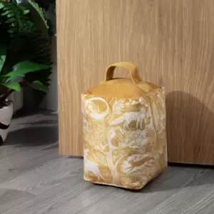 Image of Winter Woods Door Stop Ochre