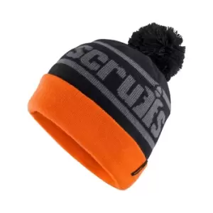 Image of Scruffs T55334 Trade Bobble Hat Black/Orange