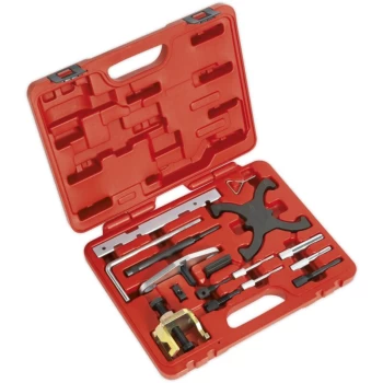 Image of VSE5042A Diesel/Petrol Engine Timing Tool Combination Kit - for Ford, PSA - Belt/Chain Drive - Sealey
