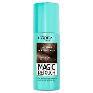 Image of LOreal Paris Magic Retouch Medium Iced Brown 75ml
