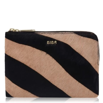 Image of Biba BIBA Mini Pouch Purse - OS Zebra