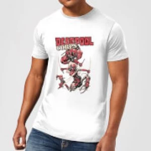 Image of Marvel Deadpool Family Corps Mens T-Shirt - White - M