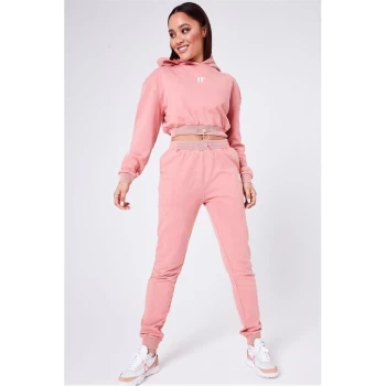 Image of 11 Degrees Acid Wash OTH Hoodie - Desert Pink