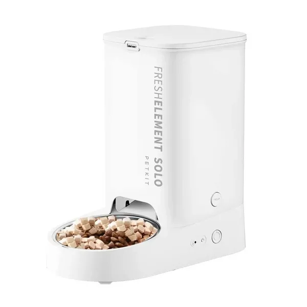 Image of PETKIT Fresh Element SOLO Smart Pet Food Feeder - 3 Litre, White 6975069300597
