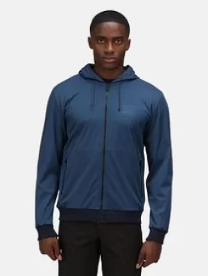 Image of Regatta Regatta Endervale Waterproof Hooded Jacket, Navy Size M Men