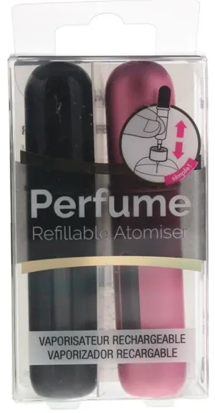 Image of Pressit Perfume Atomiser Spray Bottles 2 x 4ml