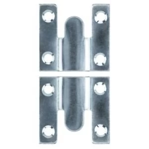 Image of BQ Zinc Effect Mild Steel Flush Mount L37.5mm