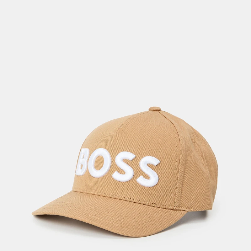 Image of Boss Mens Sevile Baseball Cap Medium Beige male Mens