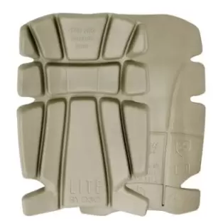 Image of Snickers Tan Polyolefin Polymer Trouser Knee Pocket Knee Pad Resistant to Cut