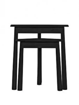 Image of Hudson Living Wycombe Nest Of Tables- Black