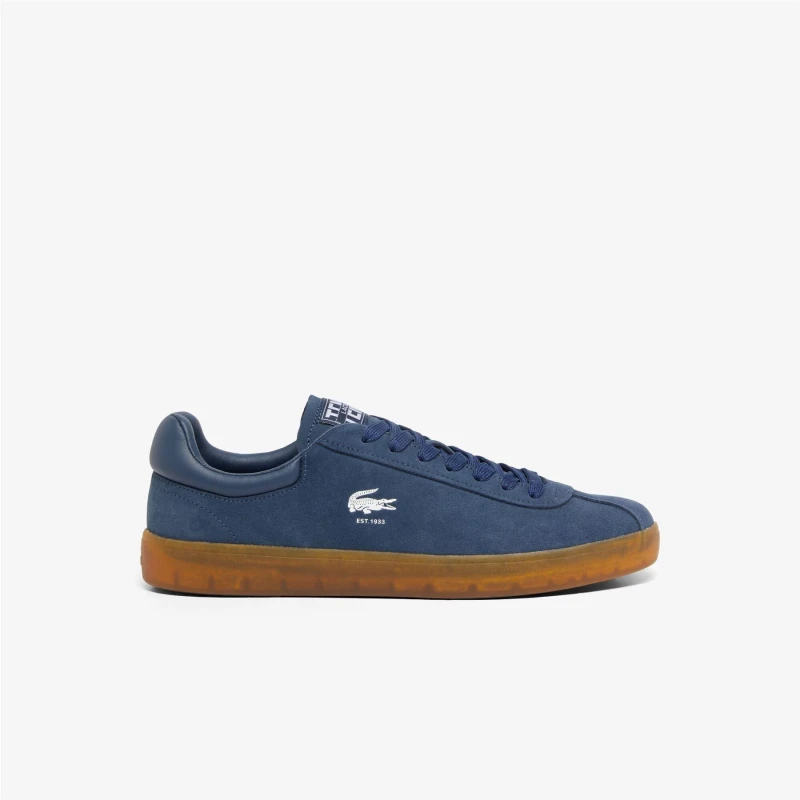 Image of Lacoste Baseshot Trainers Navy male UK 8