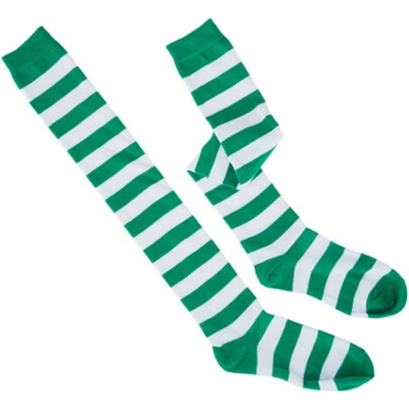 Image of Tectake St Patrick's Day Striped Knee Socks - 302564
