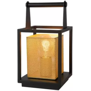 Image of Lucide SANSA - Table Lamp - 1xE27 - Black