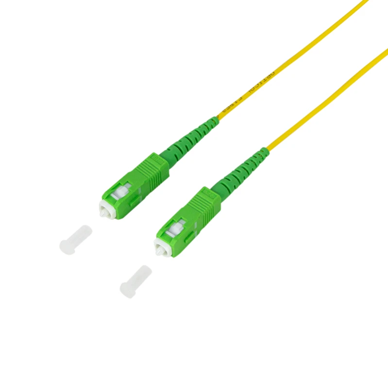 Image of LogiLink FPSSC02 fibre optic cable 2m SC OS2 Yellow