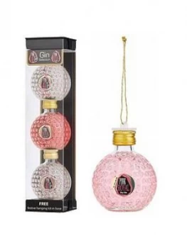 Image of Old St Andrews Pink 47 Miniature Gin Golf Baubles