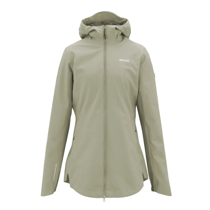 Image of Womens waterproof jacket Regatta Natalina Marron Female 42