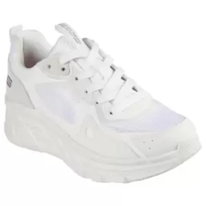 Image of Skechers Bobs Sport B Flex HI - Forces Within Trainers Ld34 - White