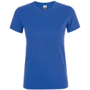 Image of SOLS Womens/Ladies Regent Short Sleeve T-Shirt (3XL) (Royal Blue)