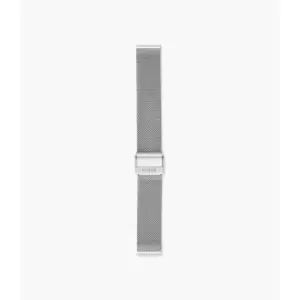 Image of Fossil Womens 18Mm Steel Mesh Bracelet - Silver