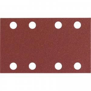 Image of Bosch Punched Hook and Loop Sanding Sheets 80mm x 133mm 60g Pack of 10