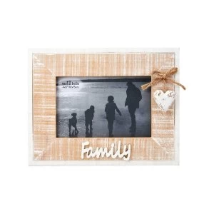 Image of Sass & Belle Rustic Heart Family Frame
