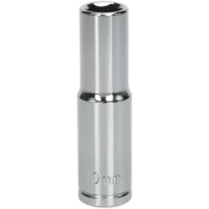 Image of Siegen 3/8" Drive Deep Hexagon WallDrive Socket Metric 3/8" 10mm