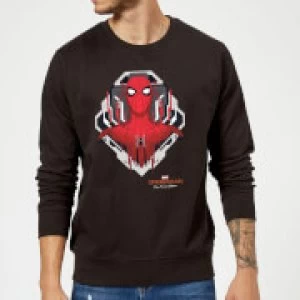 Image of Spider-Man Far From Home Web Tech Badge Sweatshirt - Black - 5XL