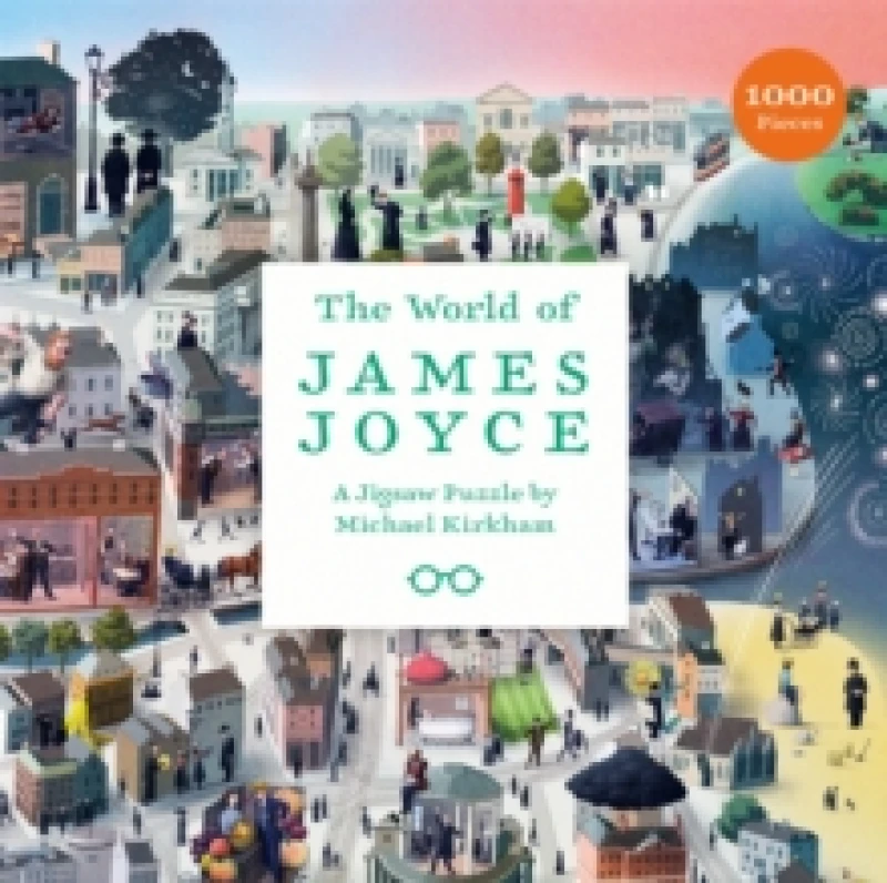 Image of The World of James Joyce : And Other Irish Writers: A 1000 piece jigsaw puzzle Jigsaw