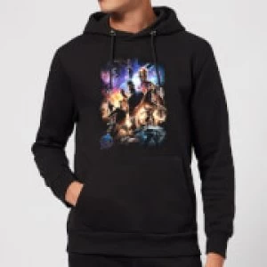 Image of Avengers Endgame Character Montage Hoodie - Black - XL