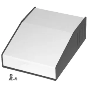 Image of Hammond 515-0910 Sloped Enclosure 157x116x58/34mm 2-Tone Grey