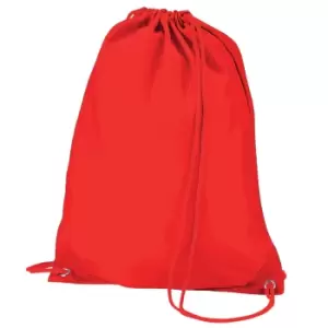 Image of Quadra Gymsac Shoulder Carry Bag - 7 Litres (One Size) (Bright Red)