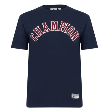 Image of Champion College T Shirt - Navy NVB