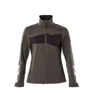 Image of Womens Stretch Work Jacket - Dark Anthracite/Black - Medium