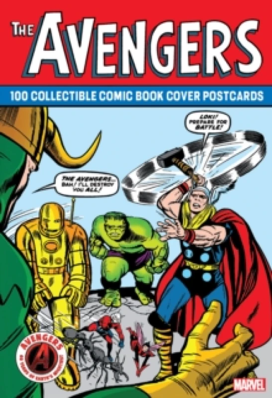 Image of Avengers: 100 Collectible Comic Book Cover Postcards Postcard book or pack