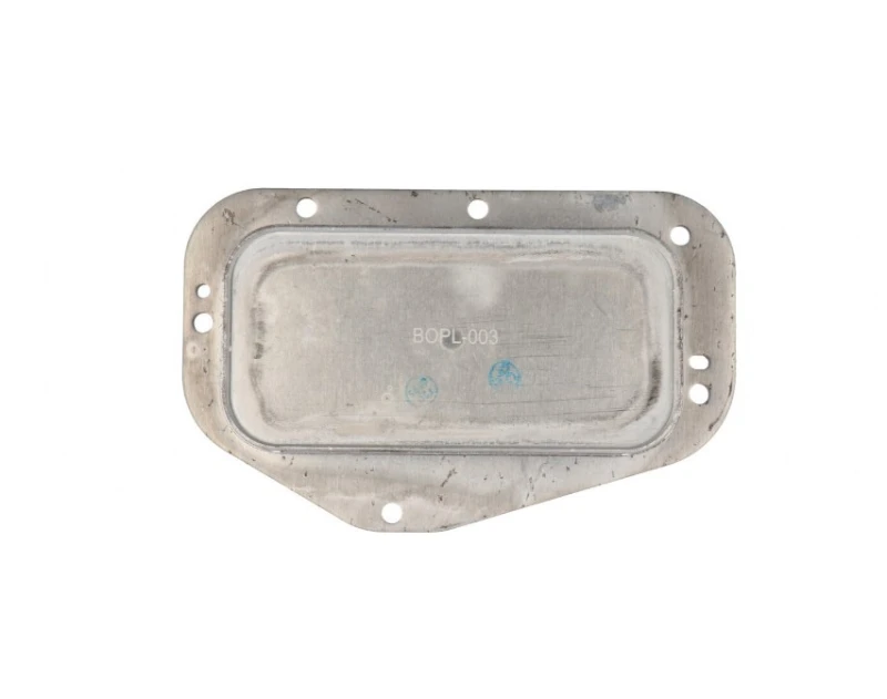 Image of NISSENS 90741 Oil Cooler ** FIRST FIT ** with gaskets/seals, without filter Aluminium Oil Cooler,engine oil (469)